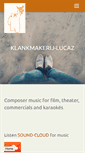 Mobile Screenshot of klankmakerij.be